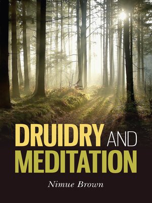 cover image of Druidry and Meditation